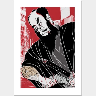 Yakuza and Tiger Irezumi Posters and Art